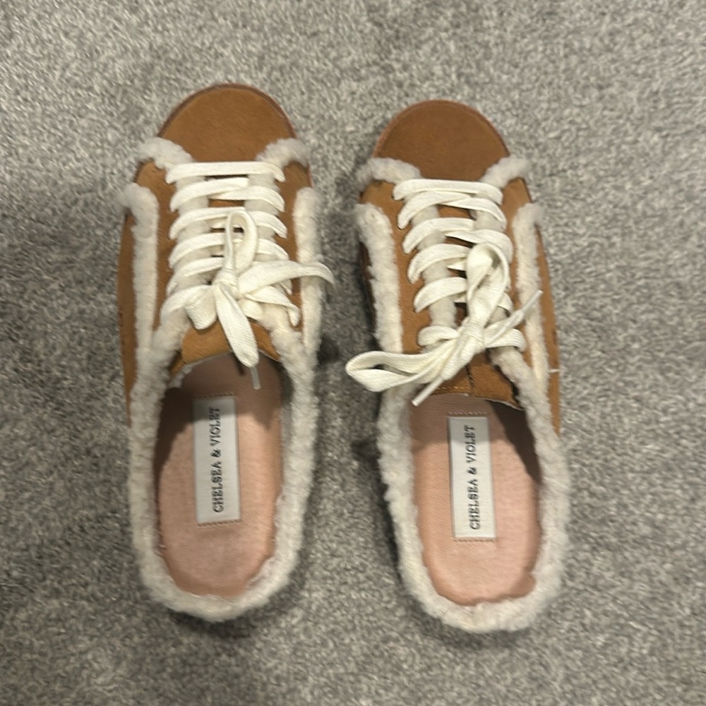 Chelsea and Violet mule sneakers… size 7.5… excellent condition